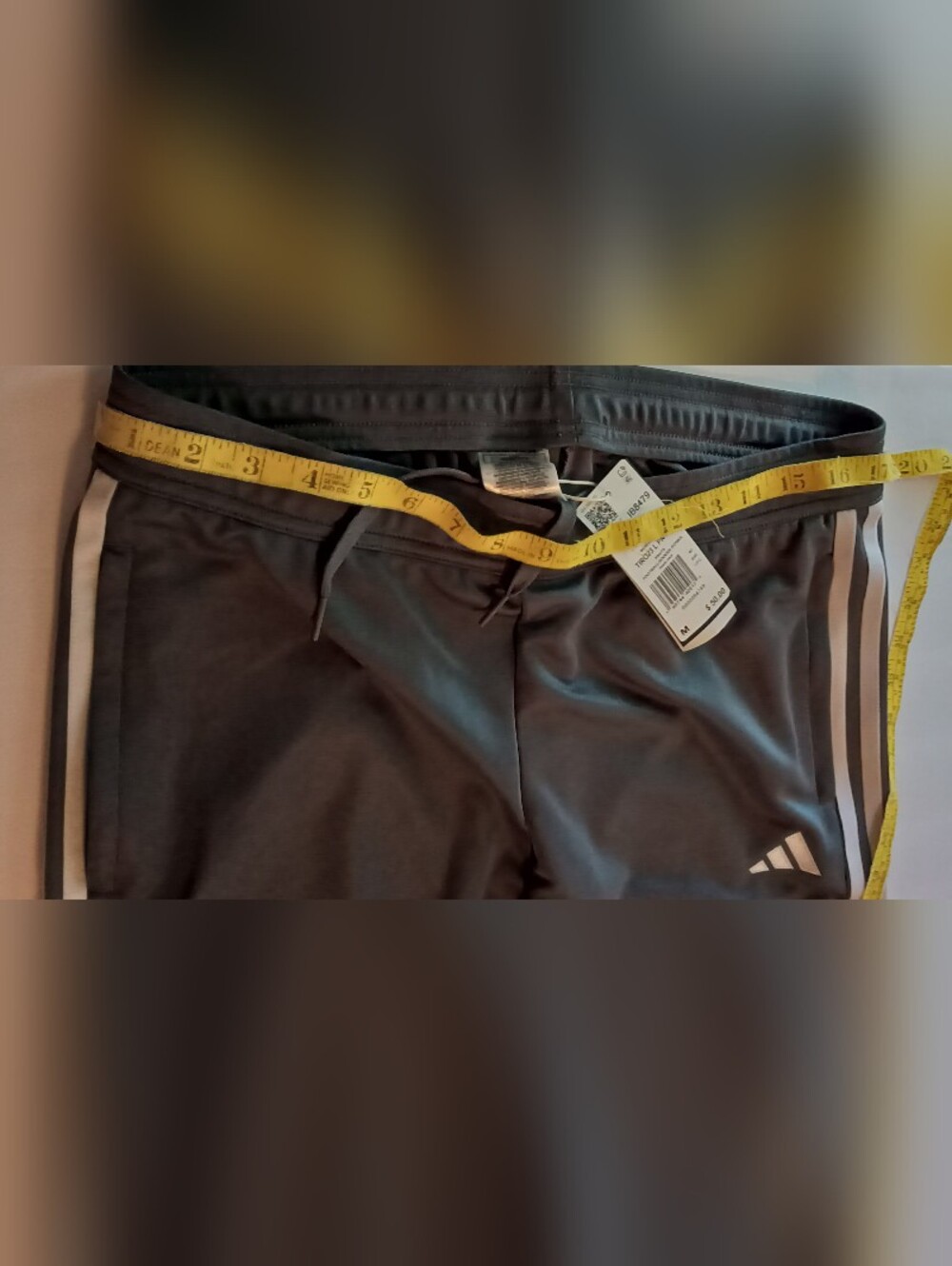 adidas Women's Black Track Joggers with Drawstring